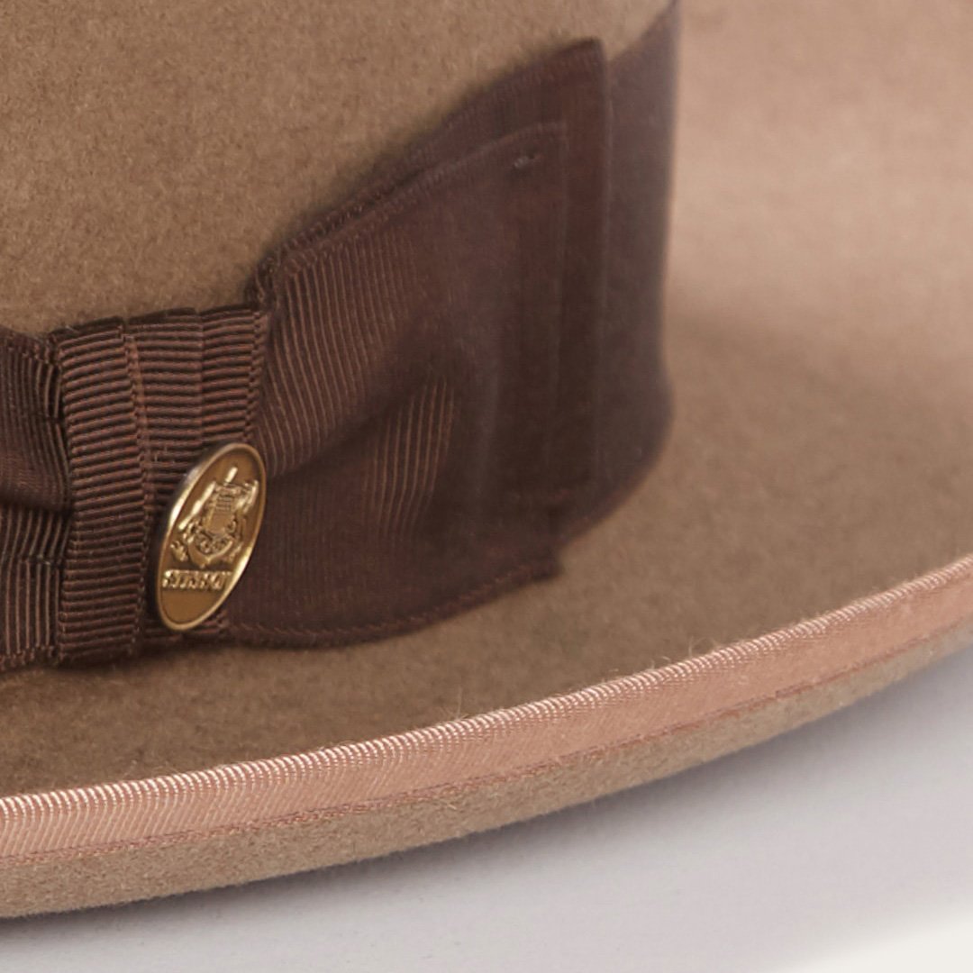 Whippet Wool Fedora Camel | Stetson Hats