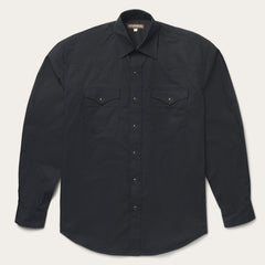 Classic Western Shirt in Black Black | Stetson Men