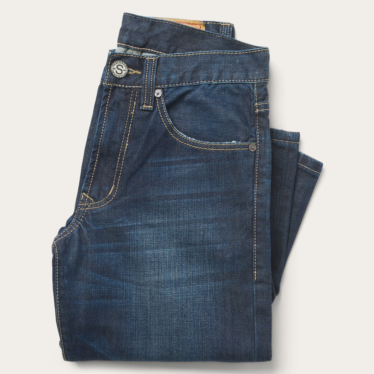 1312 Fit Destructed Jeans Blue | Stetson Men