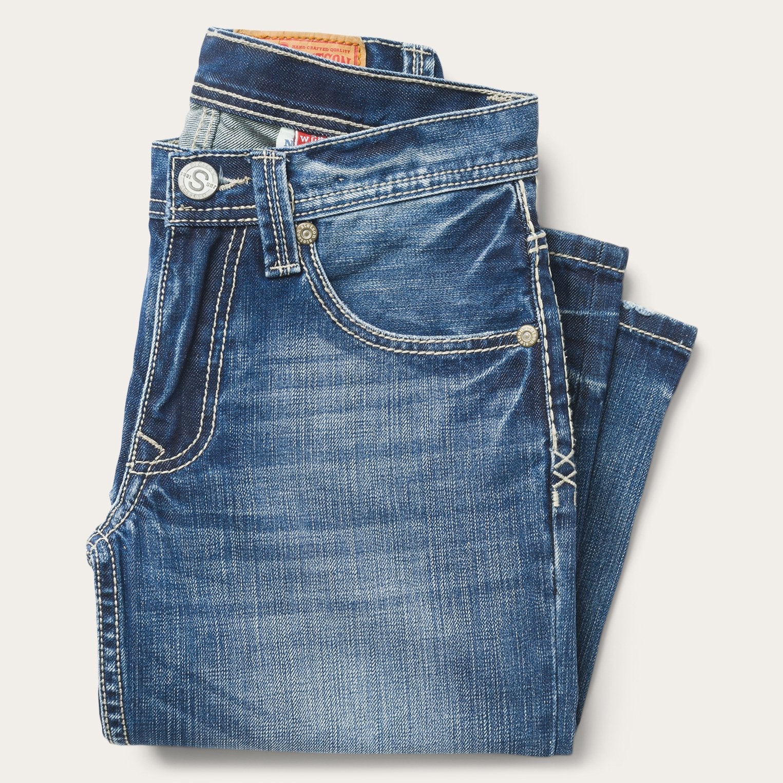 1312 Fit Light Wash Jeans Blue | Stetson Men
