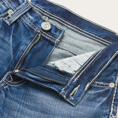 1312 Fit Light Wash Jeans Blue | Stetson Men