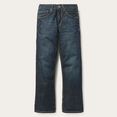 1312 Fit Jeans With a Pieced Back Pocket Blue | Stetson Men
