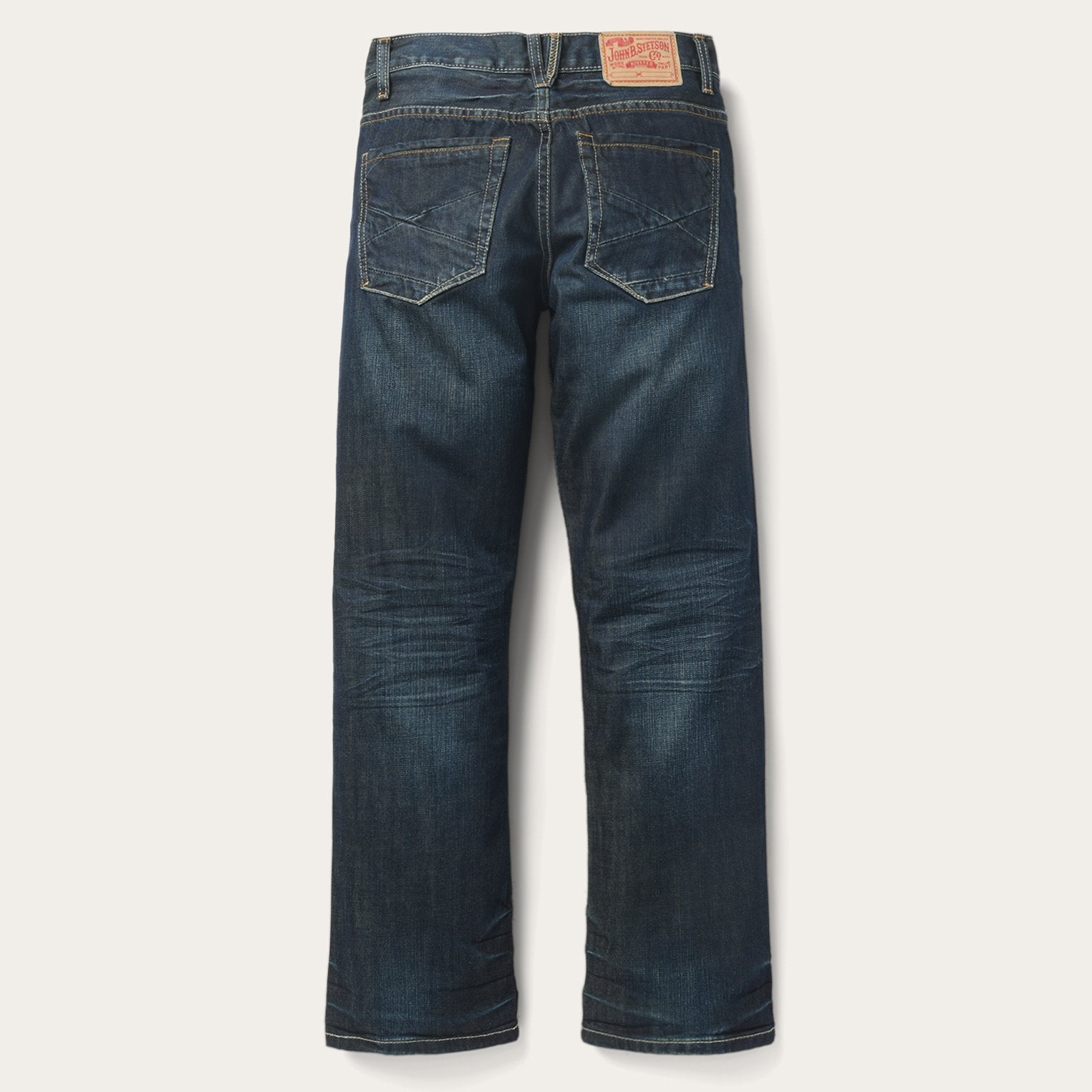 1312 Fit Jeans With a Pieced Back Pocket Blue | Stetson Men