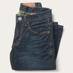 1312 Fit Jeans With a Pieced Back Pocket Blue | Stetson Men