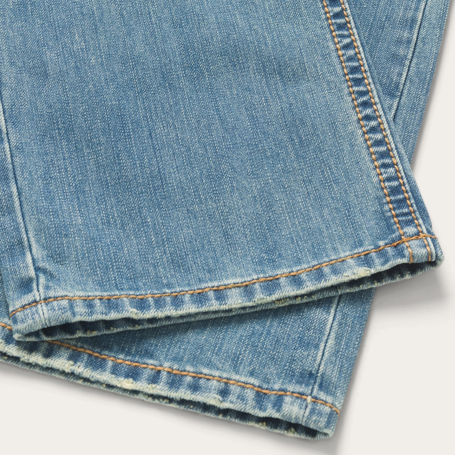 1520 Fit Light Wash Jeans With Tacking Blue | Stetson Men