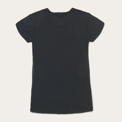 Bison Graphic Tee Black | Stetson Women