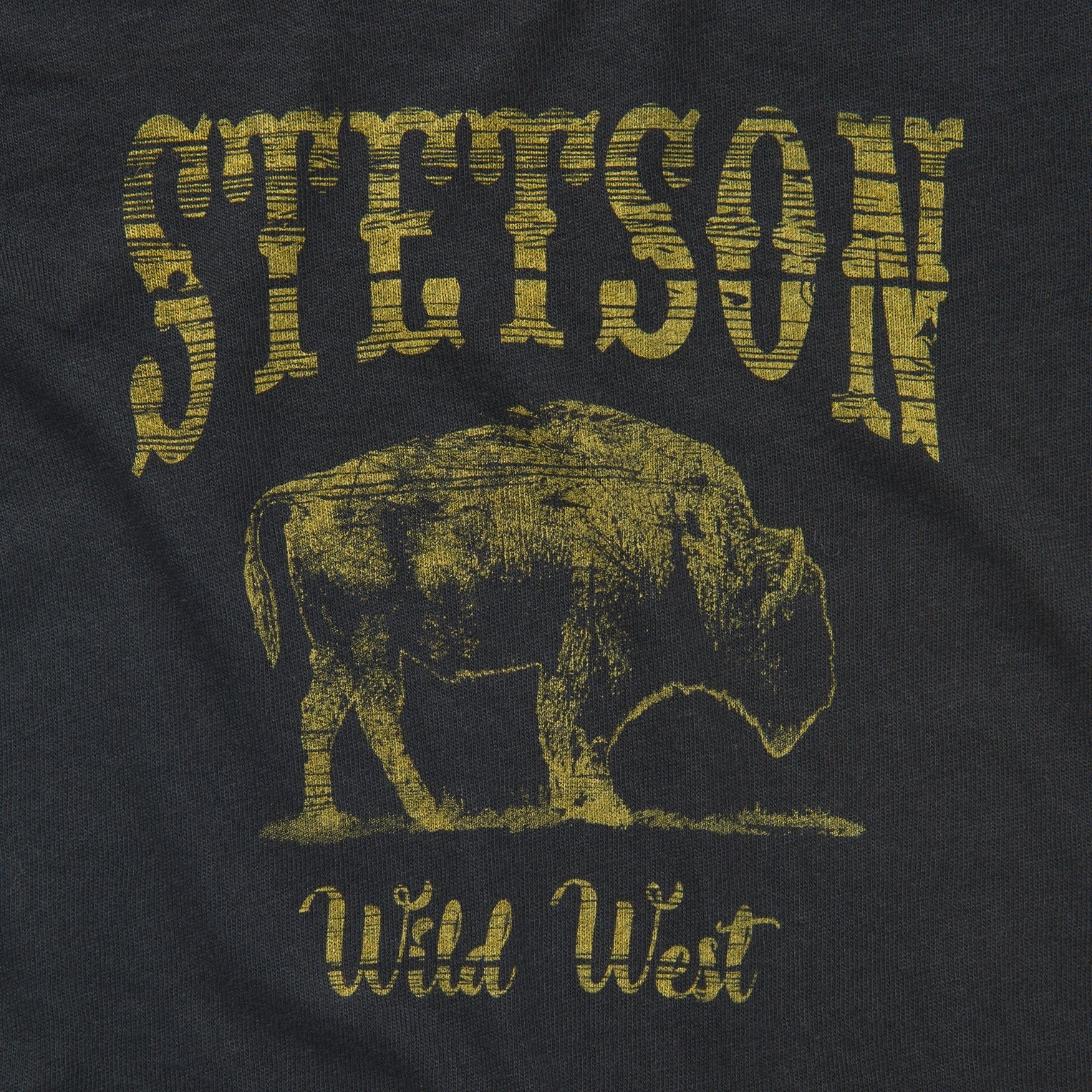 Bison Graphic Tee Black | Stetson Women
