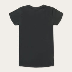 Rope Print Graphic Tee Black | Stetson Women
