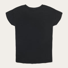 John B. Stetson Eagle Graphic Tee Black | Stetson Women