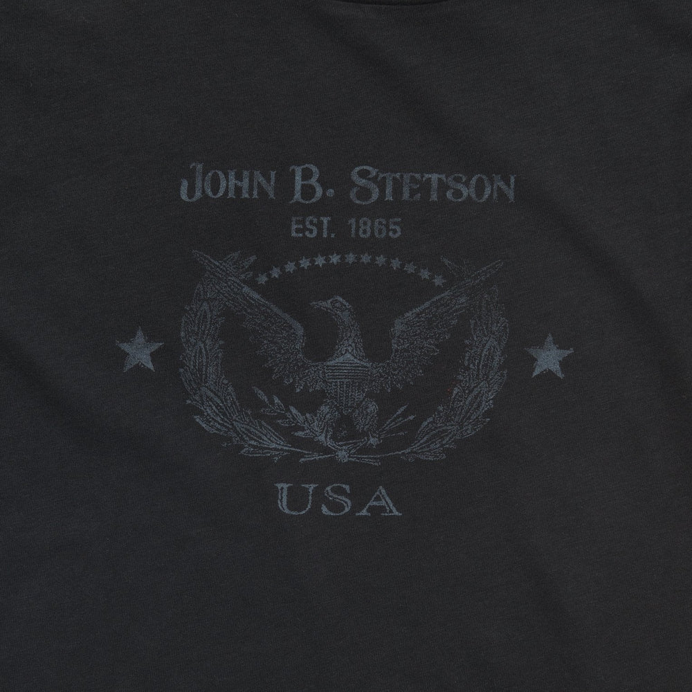 John B. Stetson Eagle Graphic Tee Black | Stetson Women