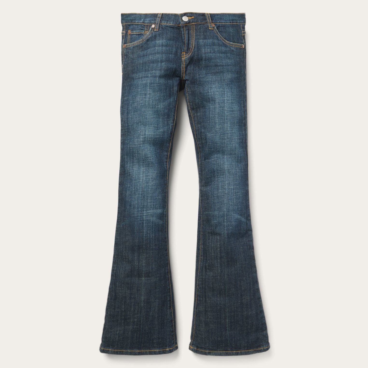 816 Classic Boot Cut Jeans In Dark Wash Blue | Stetson Women