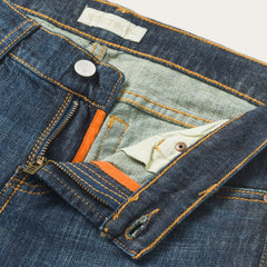 816 Classic Boot Cut Jeans In Dark Wash Blue | Stetson Women