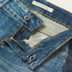 Skinny Fit Stripe Leg Jean Blue | Stetson Women