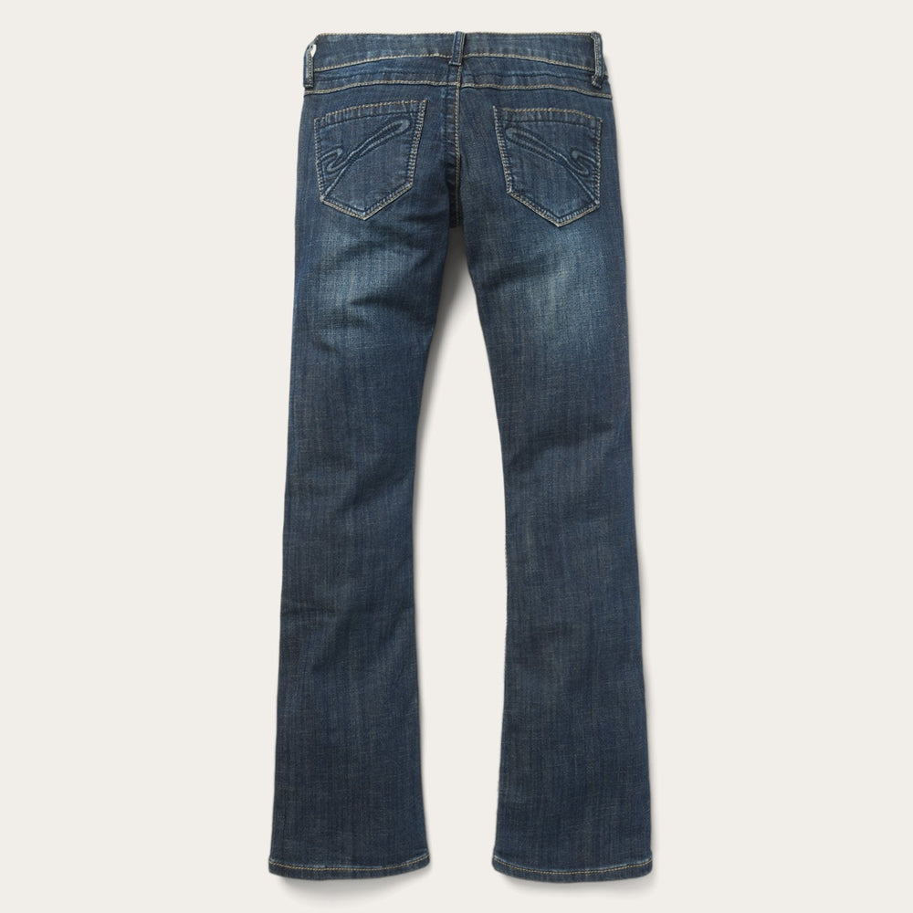 818 Bootcut Jean With "S" Back Pocket Blue | Stetson Women