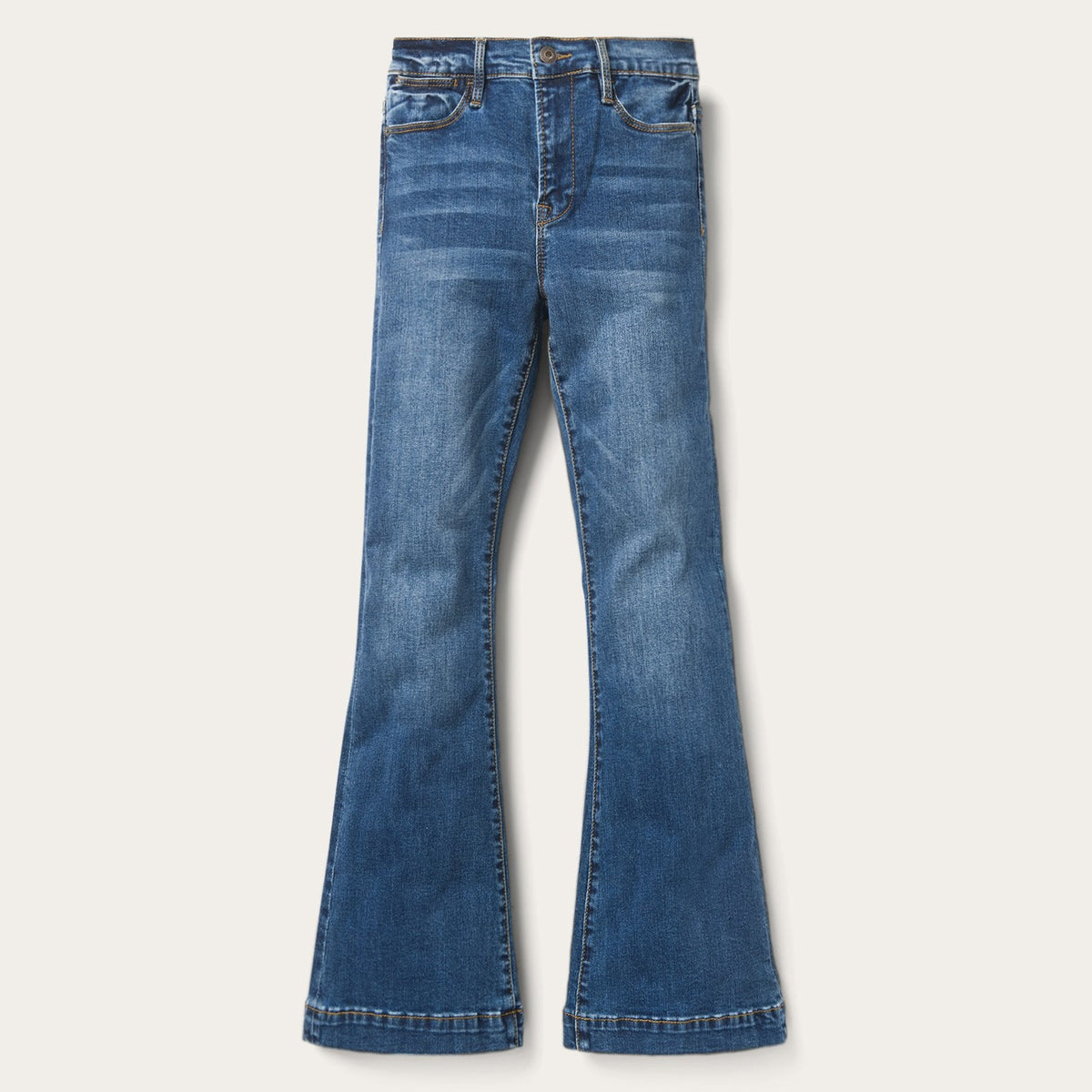 High Waist Flare Jean Blue | Stetson Women