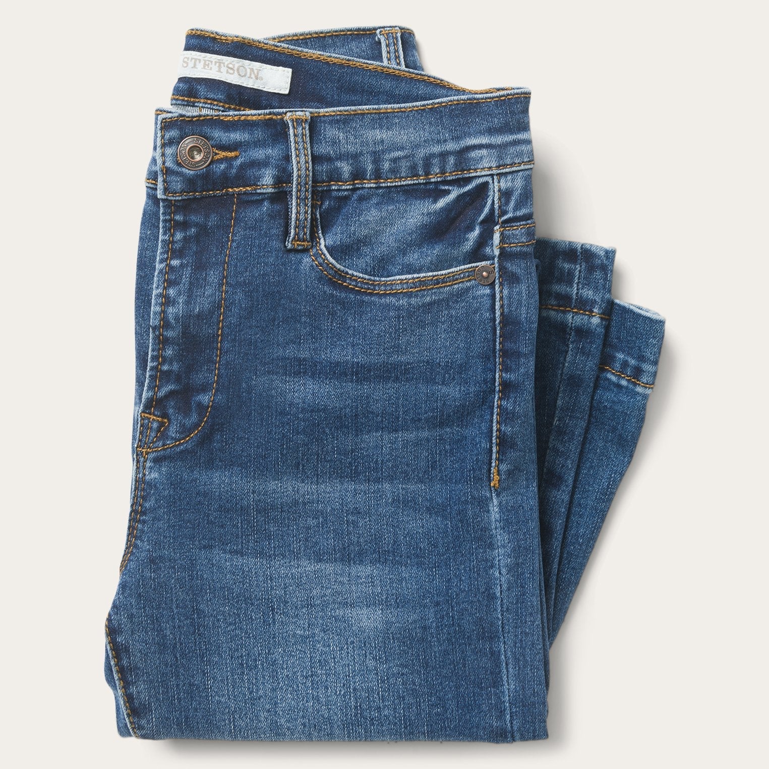 High Waist Flare Jean Blue | Stetson Women
