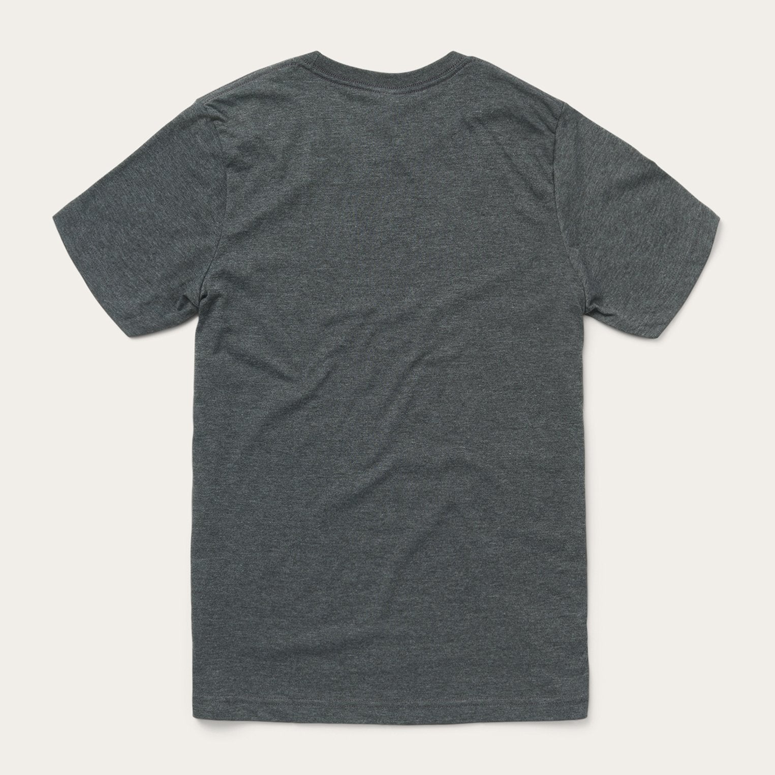 Longhorn Graphic Tee Grey | Stetson Men