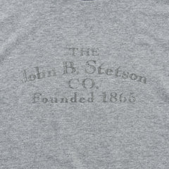 John B. Stetson Co Graphic Tee Grey | Stetson Men