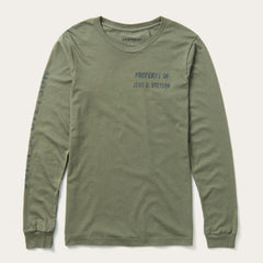 Property Of John B Stetson Tee Green | Stetson Men