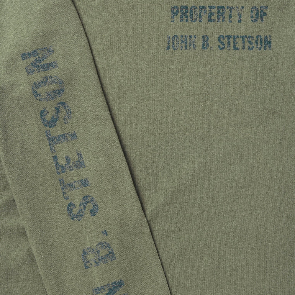 Property Of John B Stetson Tee Green | Stetson Men