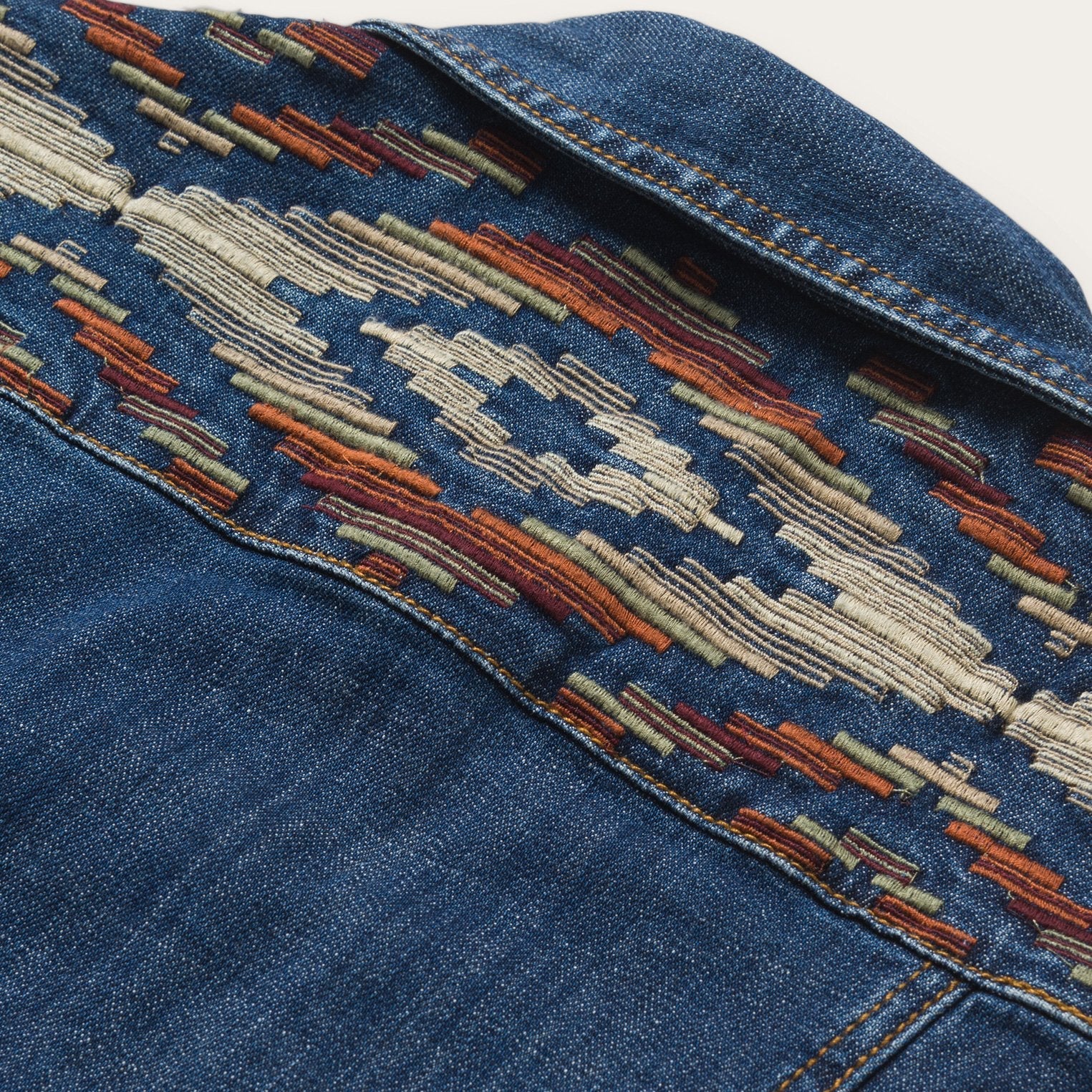 Western Denim Jacket Blue | Stetson Women