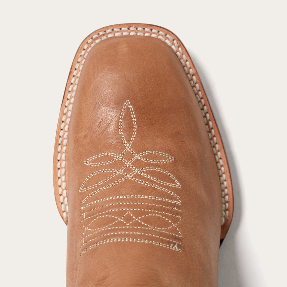 Casper Tan & Blue Matte Cowboy Boot Tan | Stetson
