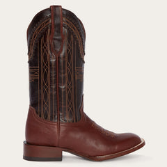 Denver Brown Goat Hand Stitched Cowboy Boot Brown | Stetson