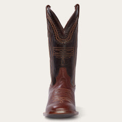 Denver Brown Goat Hand Stitched Cowboy Boot Brown | Stetson
