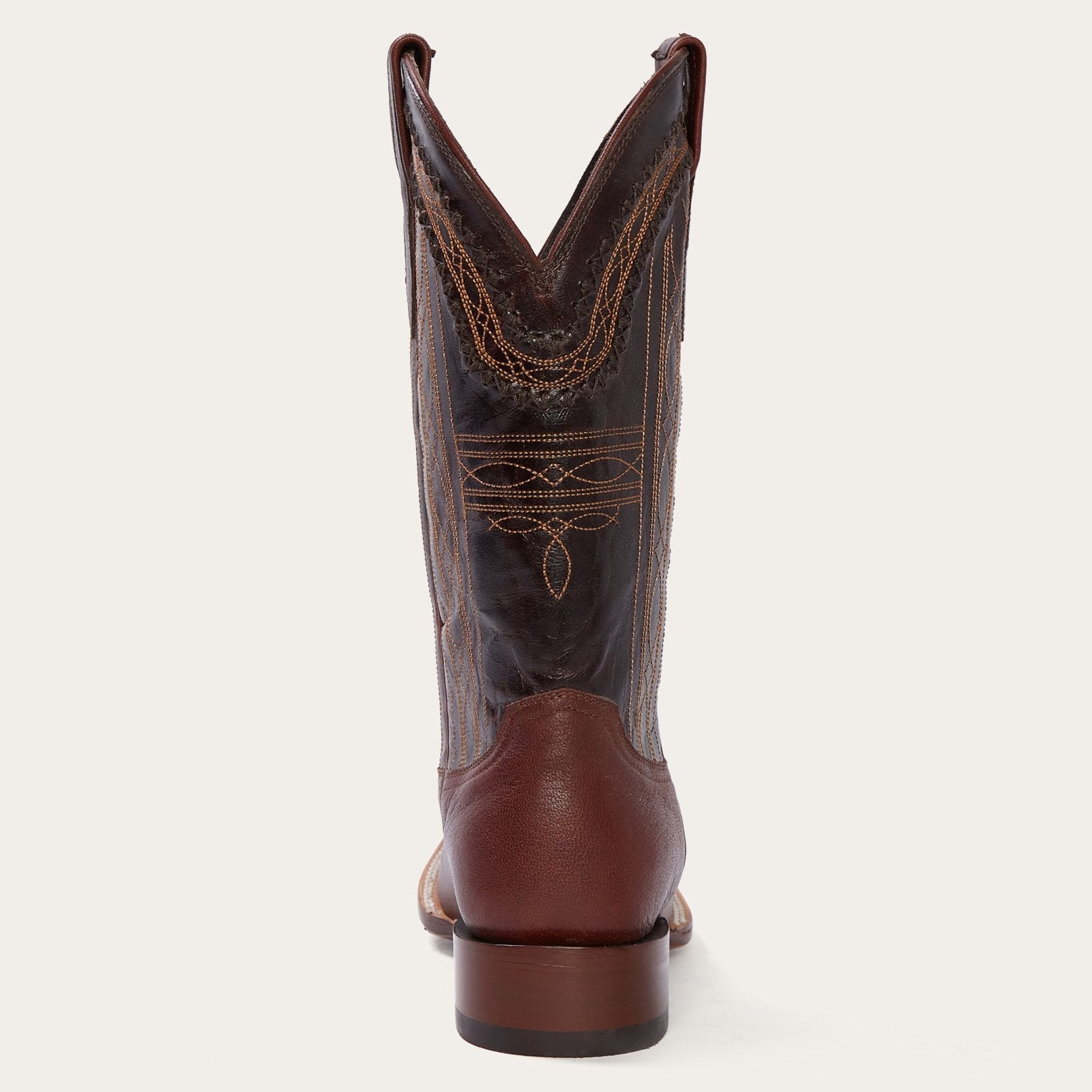 Denver Brown Goat Hand Stitched Cowboy Boot Brown | Stetson