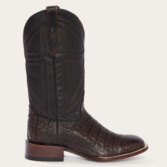 Kaycee Brown Caiman Belly Cowboy Boot Brown | Stetson