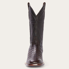 Kaycee Brown Caiman Belly Cowboy Boot Brown | Stetson