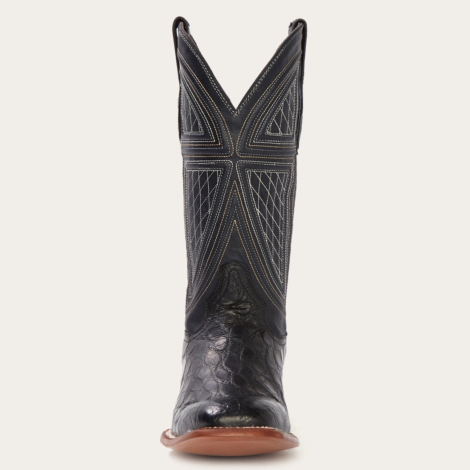 Black Falls Alligator Cowboy Boot Black | Stetson