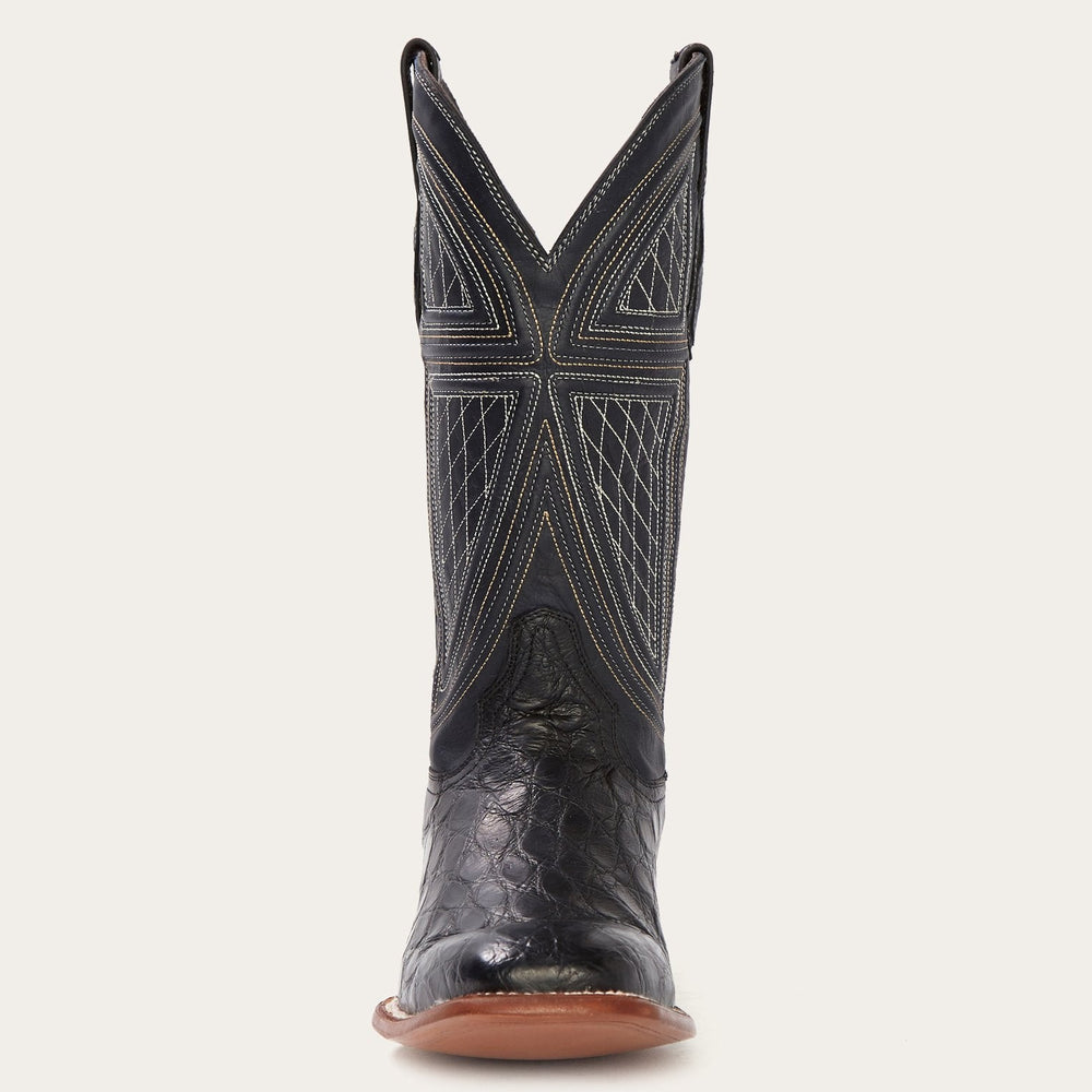 Black Falls Alligator Cowboy Boot Black | Stetson