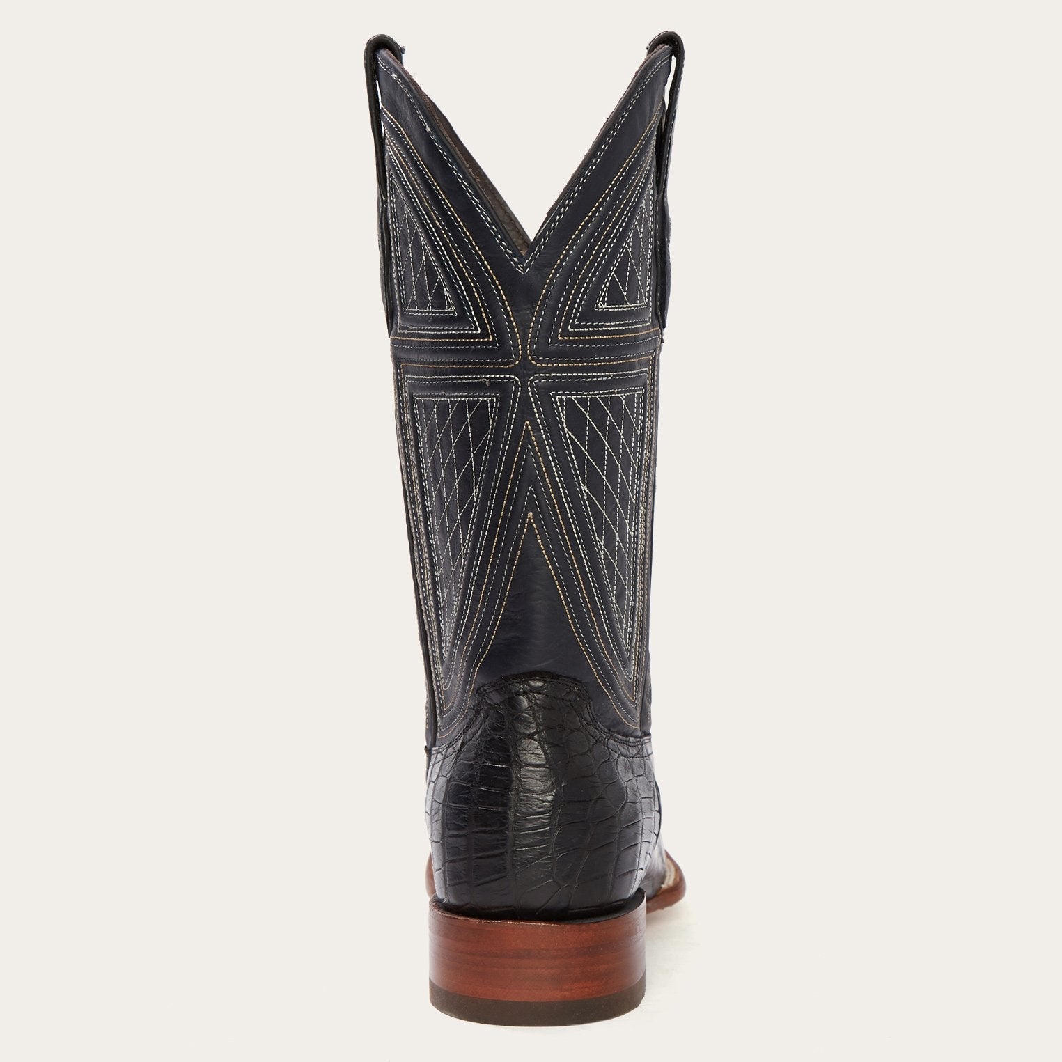 Black Falls Alligator Cowboy Boot Black | Stetson