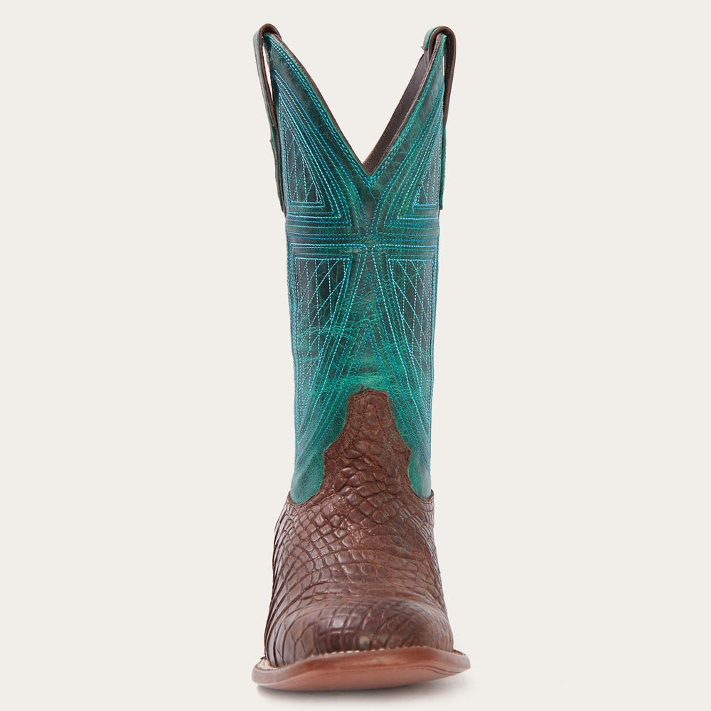 Big Horn Tobacco Alligator Cowboy Boot Brown | Stetson