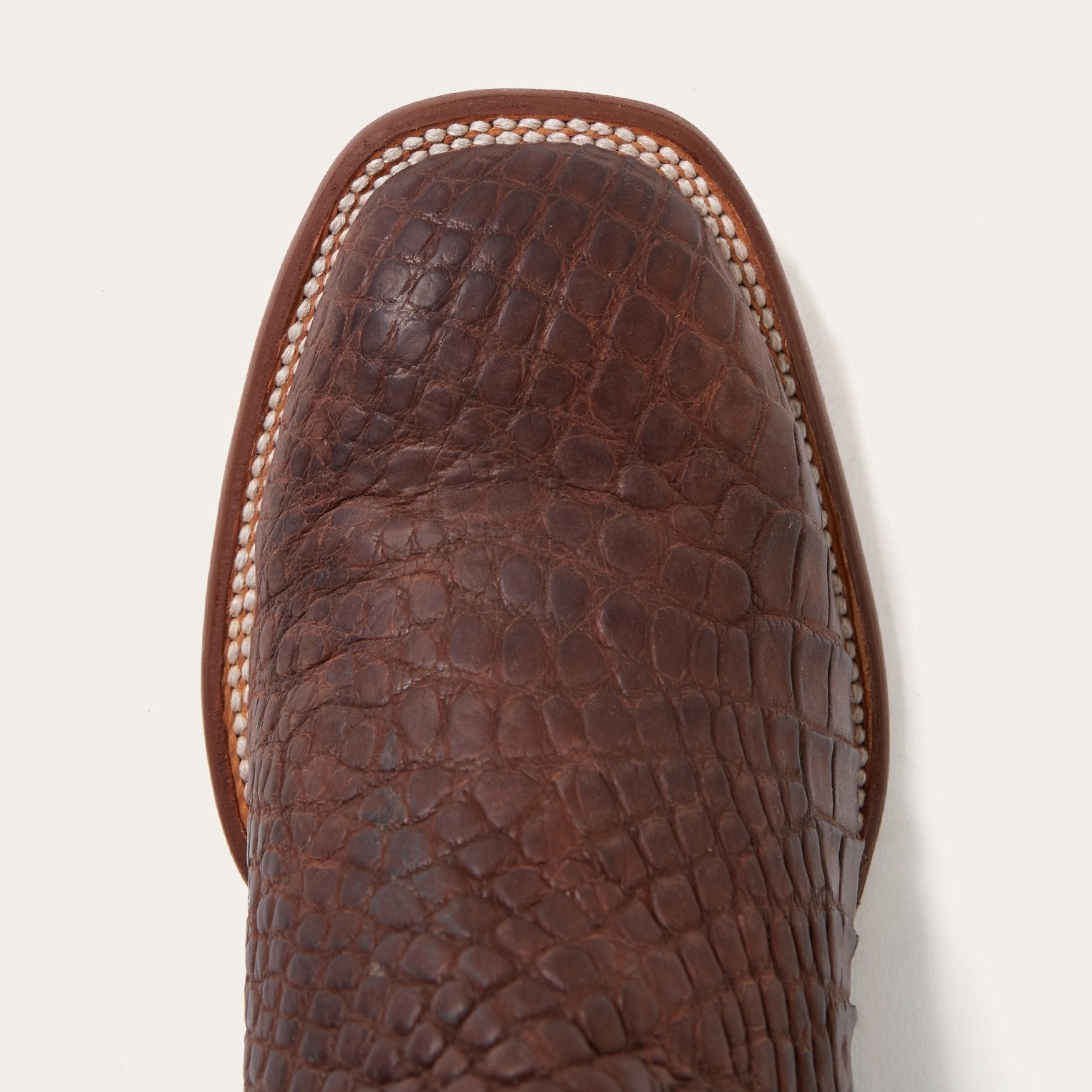 Big Horn Tobacco Alligator Cowboy Boot Brown | Stetson