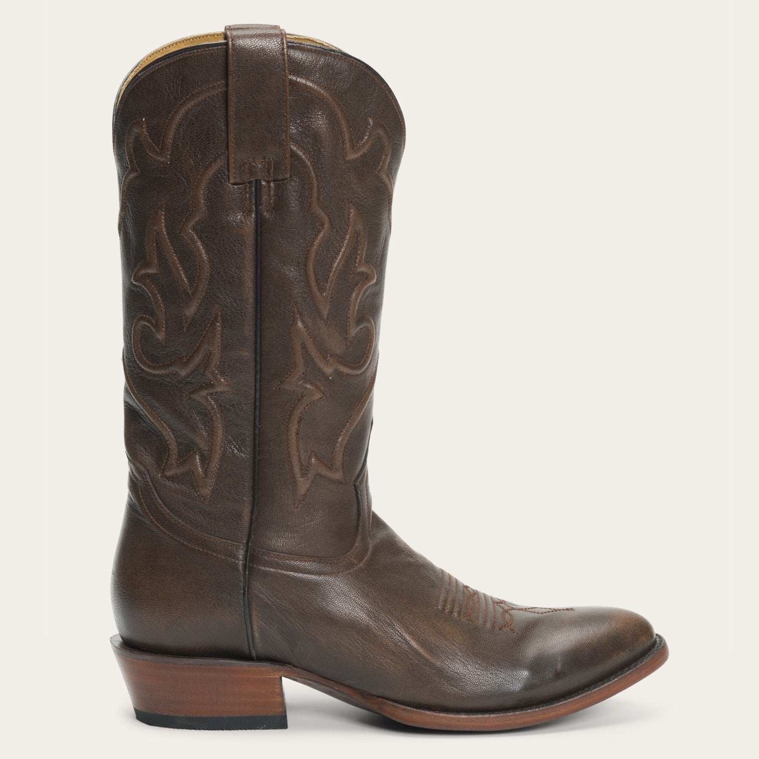 Carlisle Western Boots Distressed Brown | Stetson