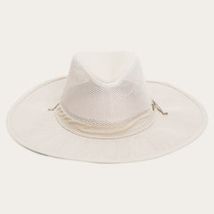 Montana 'No Fly Zone' Mesh Hat Khaki | Stetson Hats