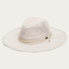 Montana 'No Fly Zone' Mesh Hat Khaki | Stetson Hats
