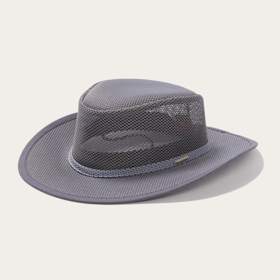 Grand Canyon Mesh Safari Hat Charcoal | Stetson Hats