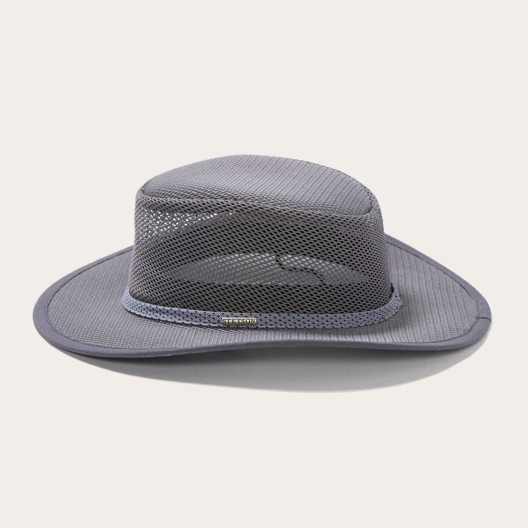 Grand Canyon Mesh Safari Hat Charcoal | Stetson Hats