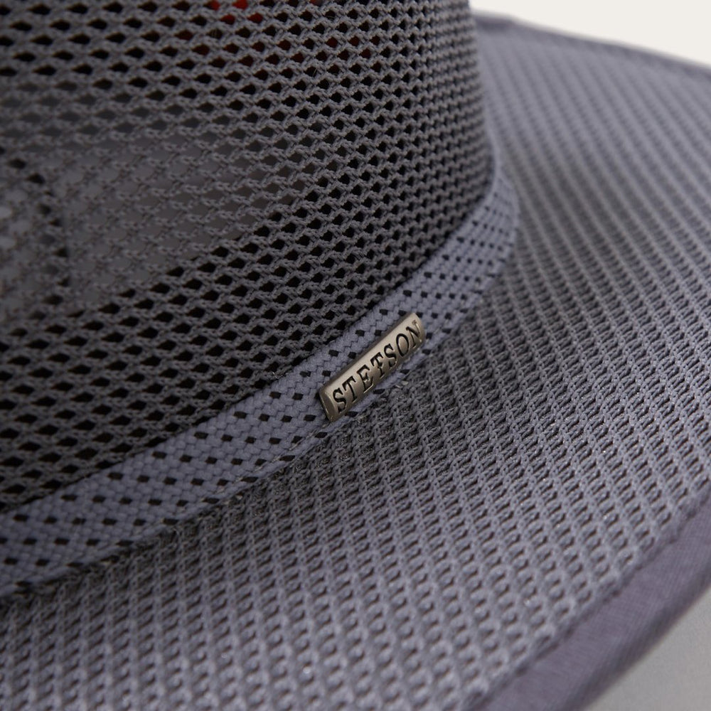 Grand Canyon Mesh Safari Hat Charcoal | Stetson Hats