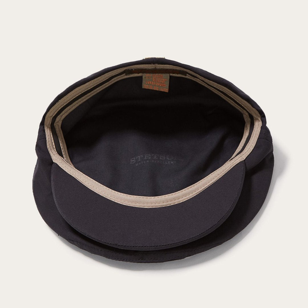 Cambridge All-Weather Ivy Cap Black | Stetson Hats
