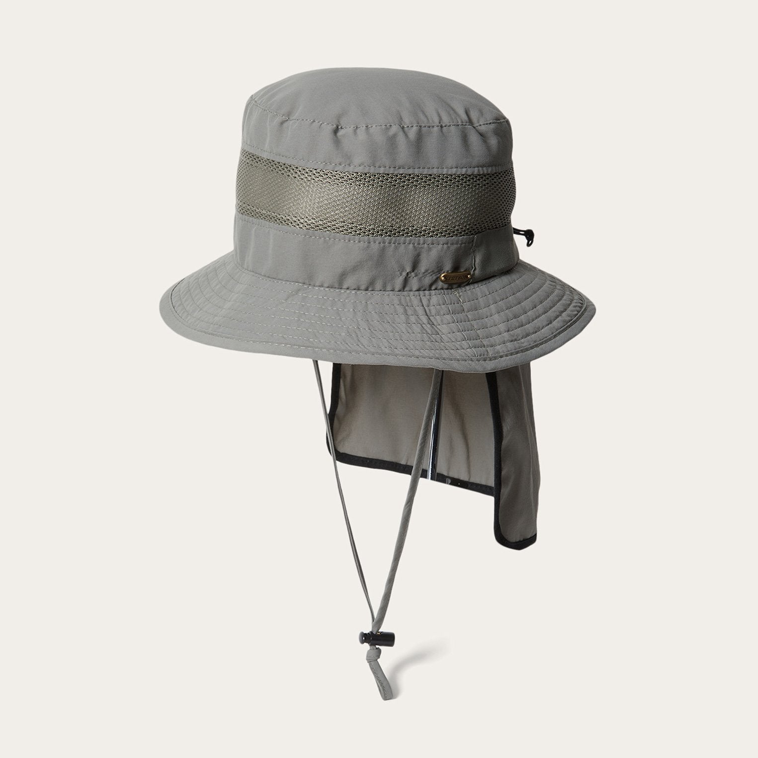 Switchback 'No Fly Zone' Mesh Bucket Hat Willow | Stetson Hats
