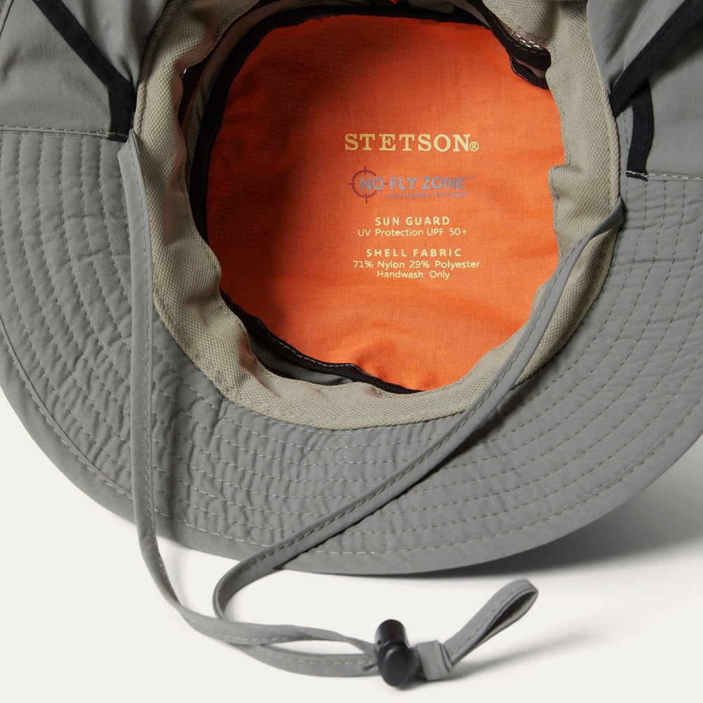 Switchback 'No Fly Zone' Mesh Bucket Hat Willow | Stetson Hats