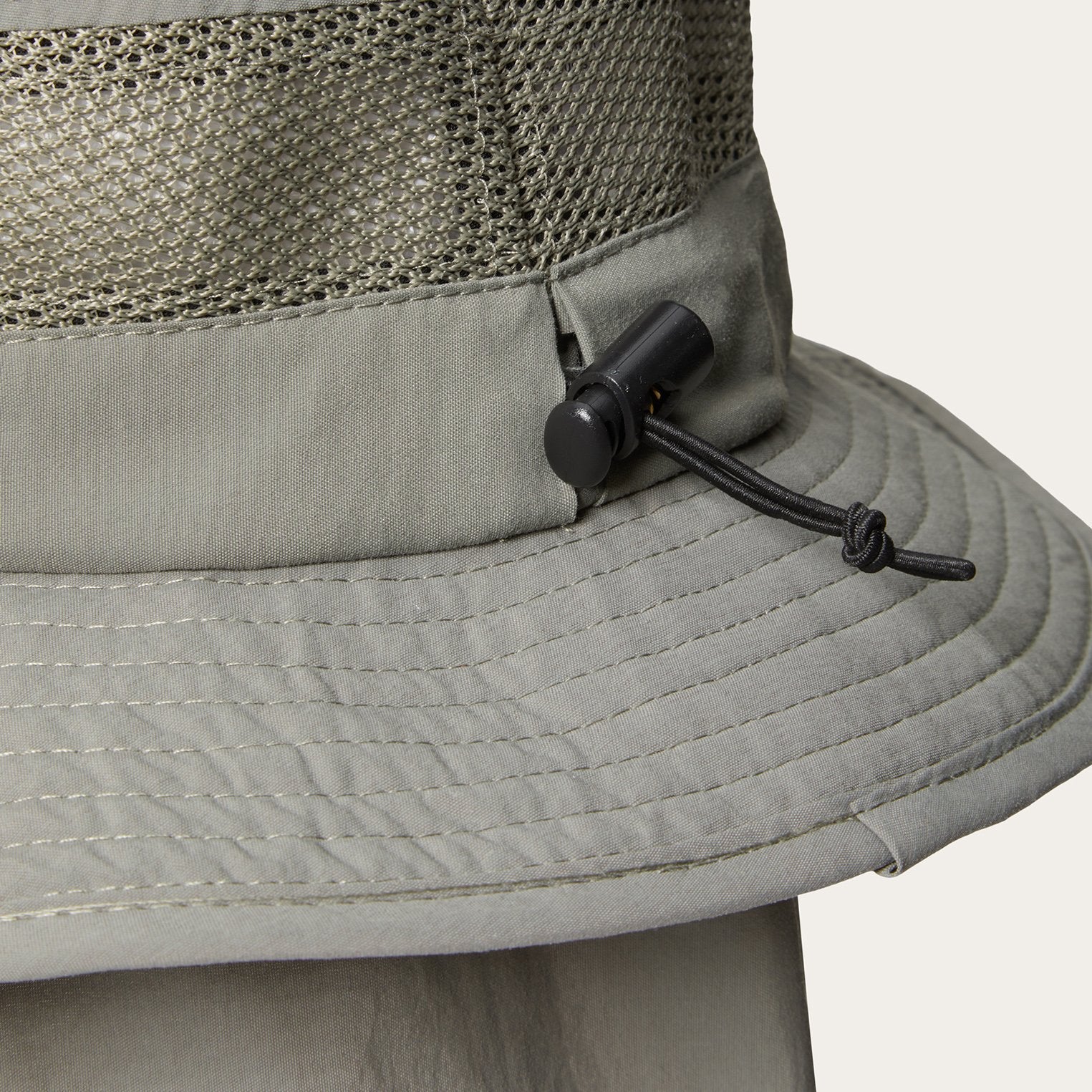 Switchback 'No Fly Zone' Mesh Bucket Hat Willow | Stetson Hats