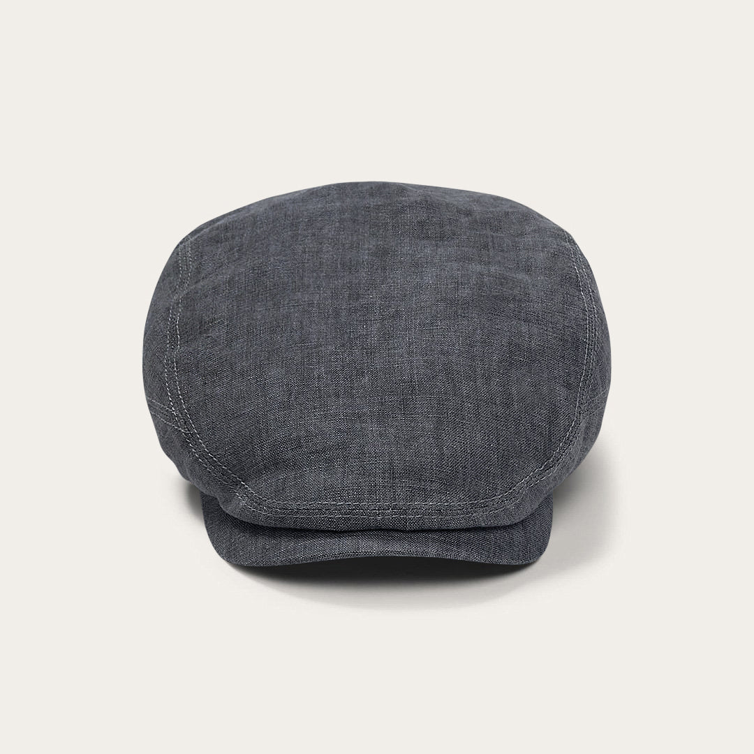 Premium Linen Driver Cap Denim Grey | Stetson Hats