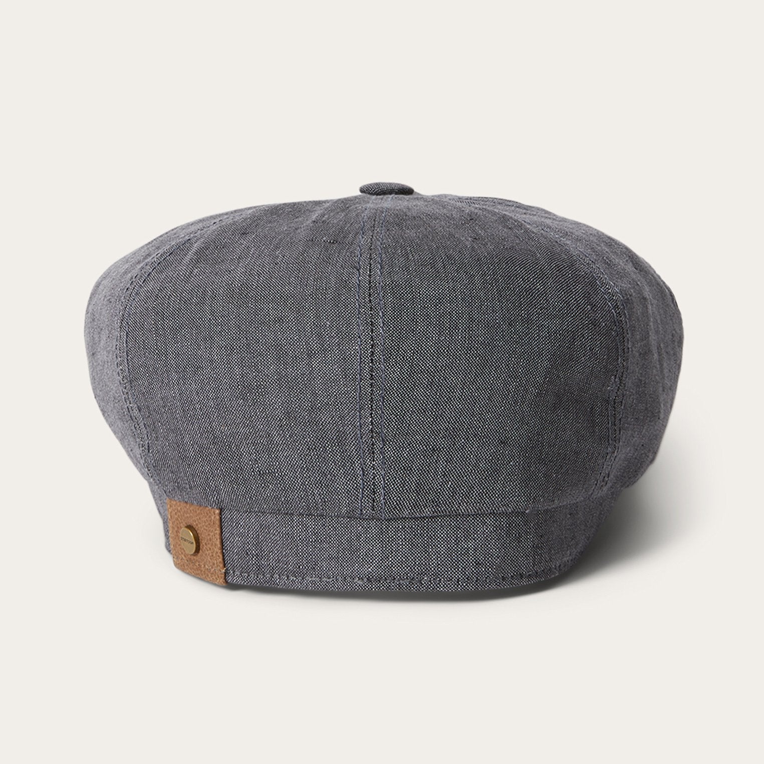 Linen Hatteras Newsboy Grey | Stetson Hats