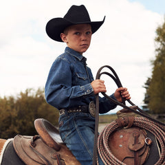 Giddy Up Youth Cowboy Hat Black | Stetson Hats