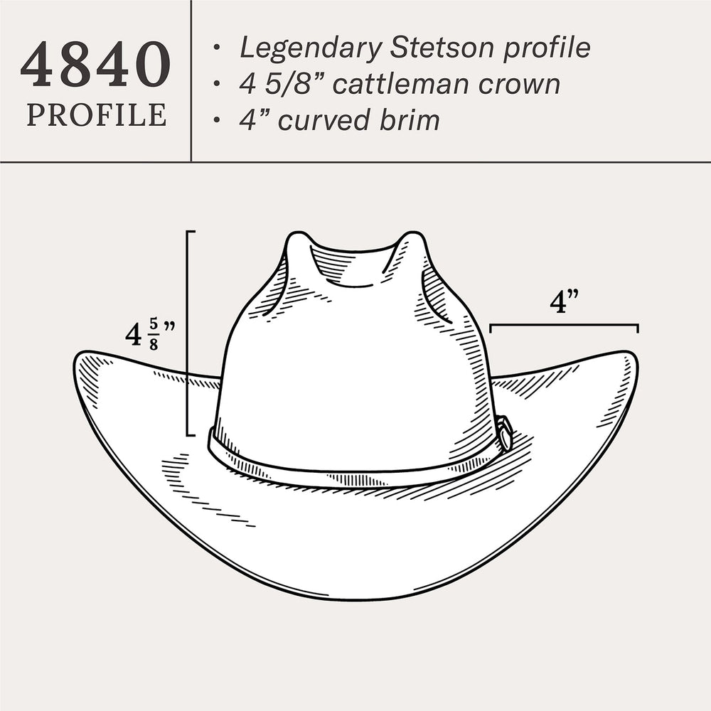 El Amo 500X Premier Cowboy Hat Silverbelly | Stetson Hats